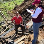 Comenzarán a construir 88 casas para damnificados