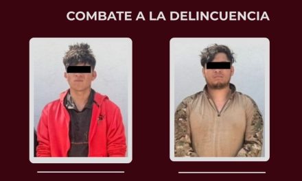 Caen 2 en Tezontepec con armas, narcóticos y camioneta