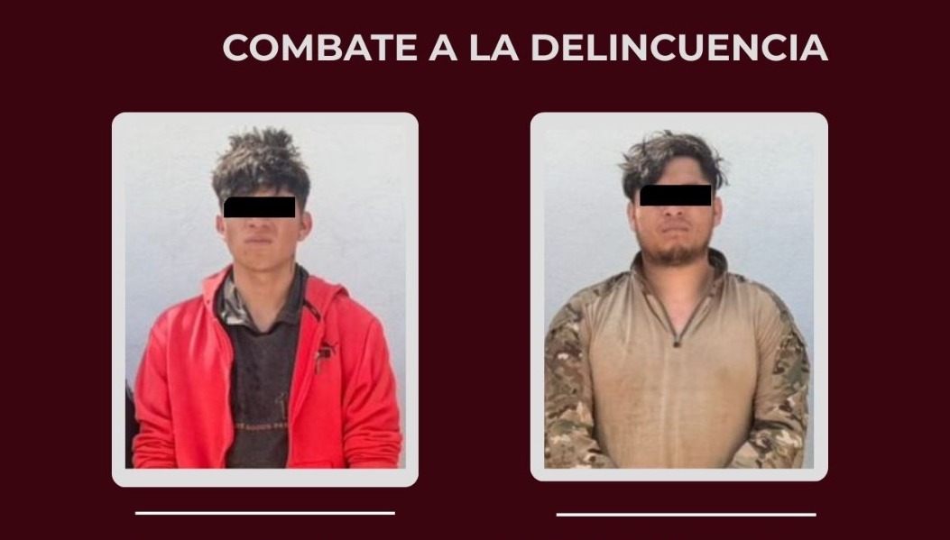 Caen 2 en Tezontepec con armas, narcóticos y camioneta