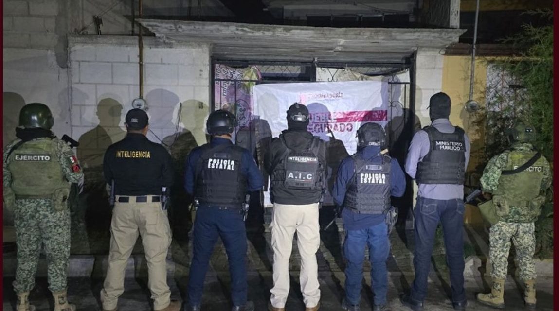 Desmantelan sitios para venta de droga en Mixquiahuala