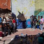 Alistan mural conmemorativo al 8M realizado por niñas y niños