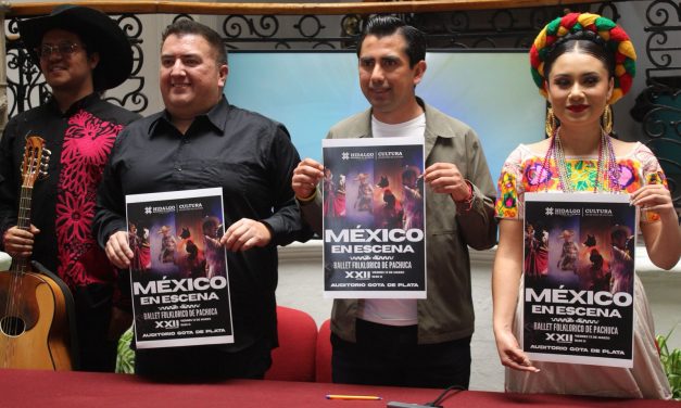 Ballet folklórico de Pachuca presentará “México en escena”