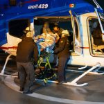 Trasladan vía aérea a paciente grave hasta Pachuca