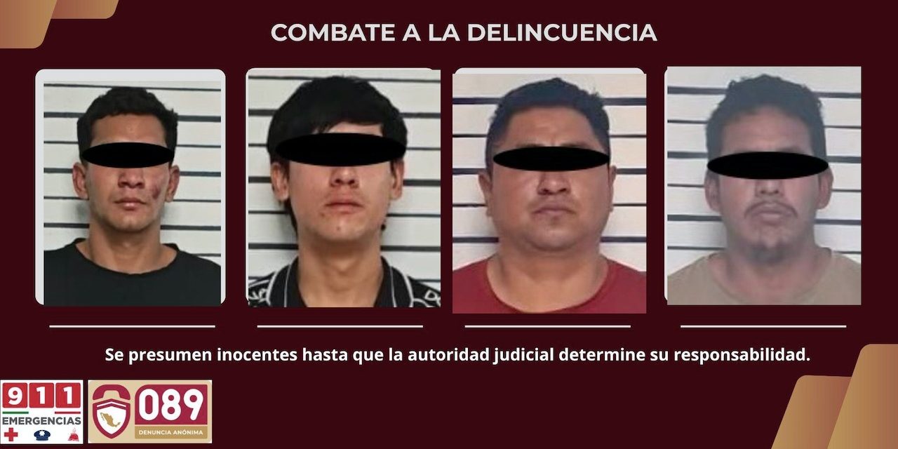 Atracaban a transportistas en tramos de Tepeji; fueron detenidos