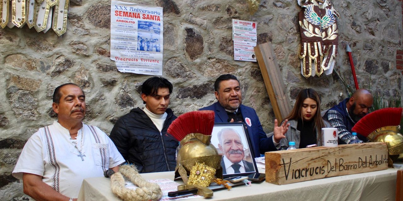 El Arbolito honrará a su impulsor en 57 aniversario del Viacrucis