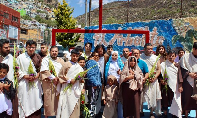 Da inicio la Semana Santa en El Arbolito