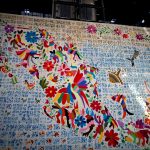 Tenango monumental se exhibe en el Zócalo de la CDMX