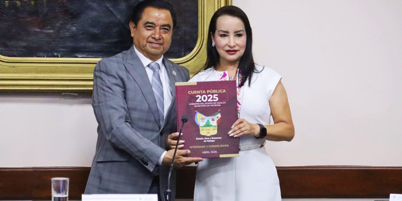Cuenta Pública: Más ingresos y menos deuda registra Hidalgo