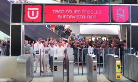 Avanza tren México-Pachuca; inauguran tramo Buenavista-AIFA