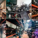 Desmantelan bodegas con más de 60 mil autopartes robadas