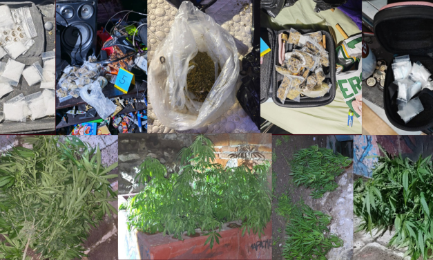 Desmantelan puntos de venta de droga en Pachuca