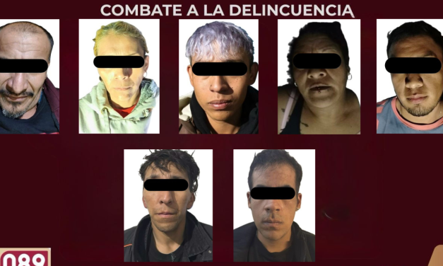 Se van presos  ‘El Narizón’ y 6 más