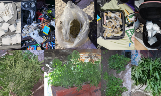 Sacan de las calles 10 mil dosis de narcóticos 