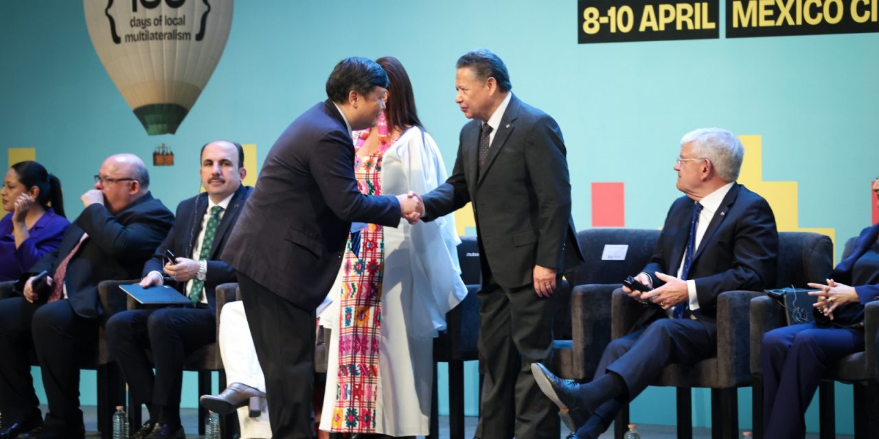 Hidalgo, presente en foro global urbano sostenible