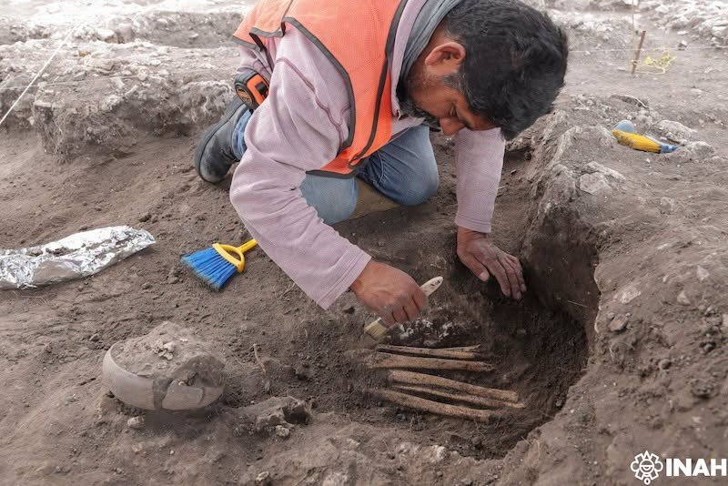 INAH halla vestigios prehispánicos en Hidalgo 