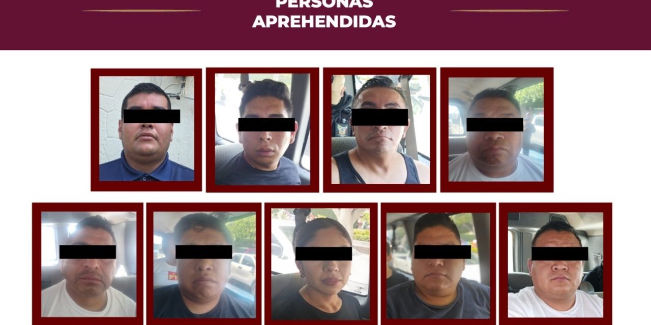 Detienen a nueve policías de Progreso de Obregón por homicidio