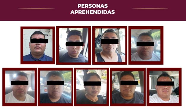 Detienen a nueve policías de Progreso de Obregón por homicidio
