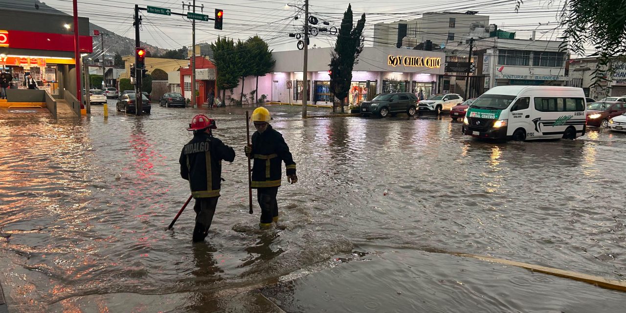 Por lluvias, activan operativos de emergencia en la zona metropolitana