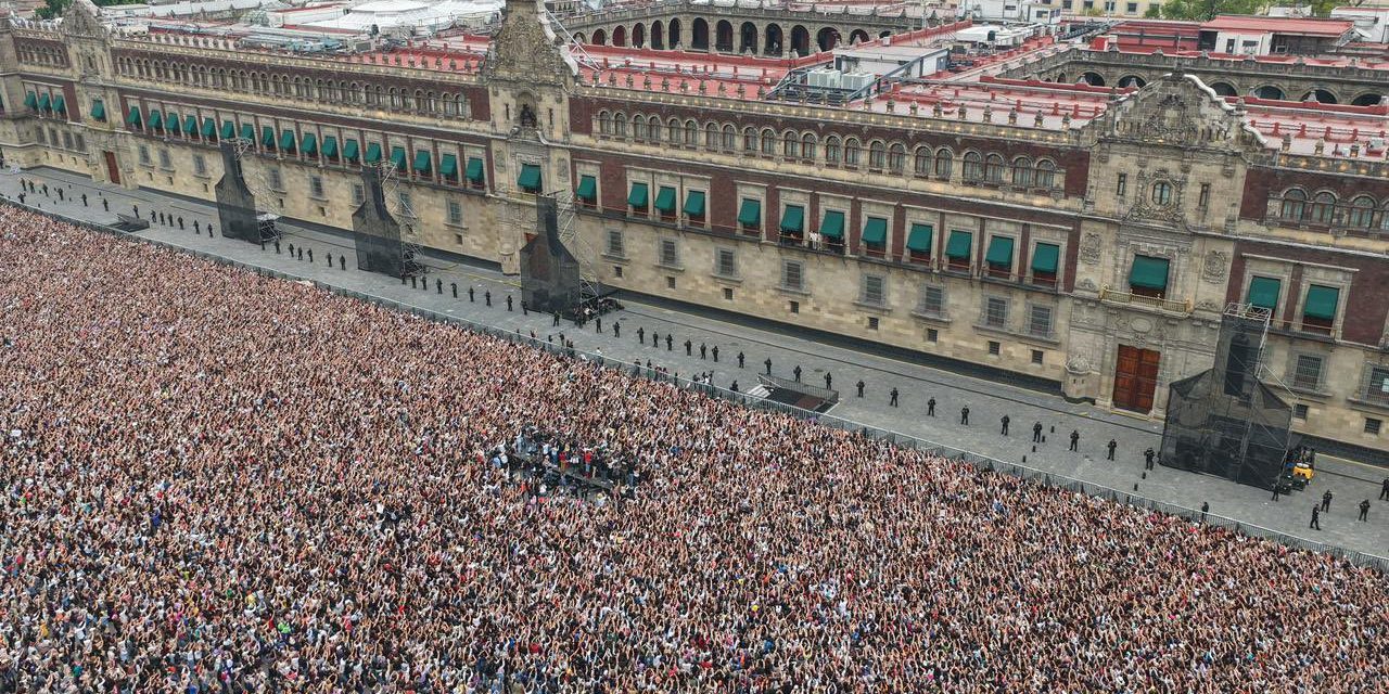 BTS reunió a más de 50 mil ARMYs en el Zócalo
