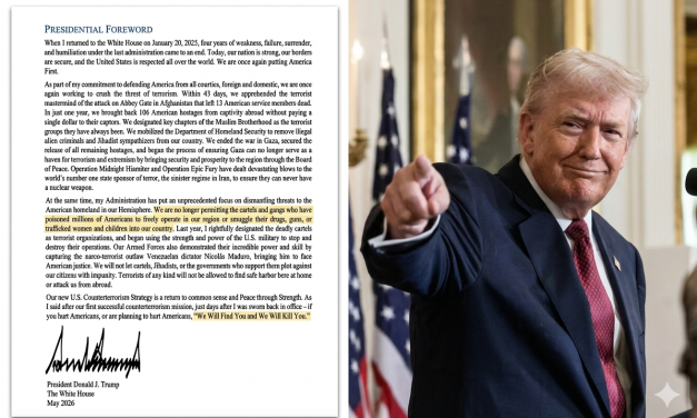 “Si no van a hacer el trabajo, nosotros lo haremos”: Trump sobre cárteles en México