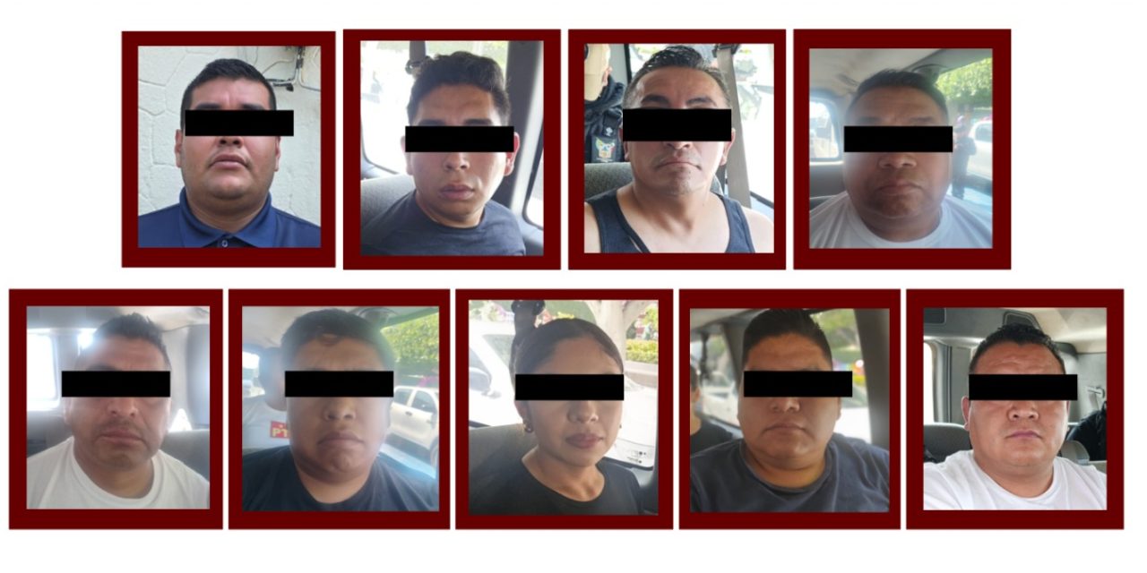 Vinculan a los nueve policías detenidos en Progreso