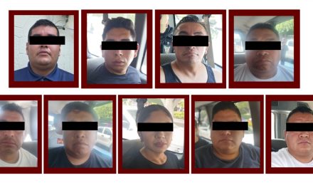 Vinculan a los nueve policías detenidos en Progreso