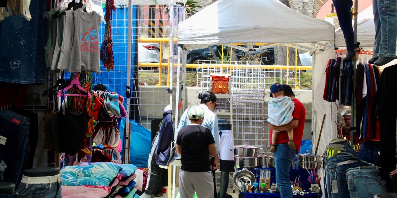 Contabilizan 106 espacios para ambulantes reubicados en Pachuca