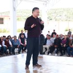 Menchaca lleva mejoramiento urbano a Mineral del Chico
