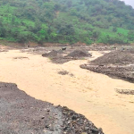 Lluvias destruyen puentes provisionales en Tianguistengo