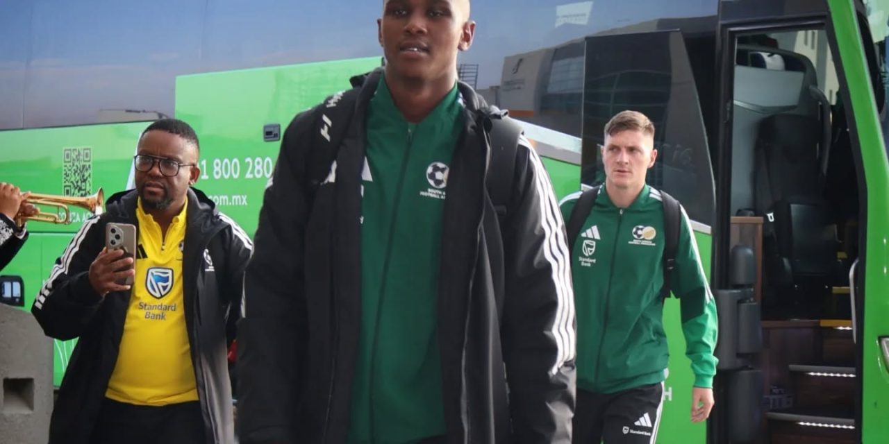 Llegó la selección de Sudáfrica a Pachuca