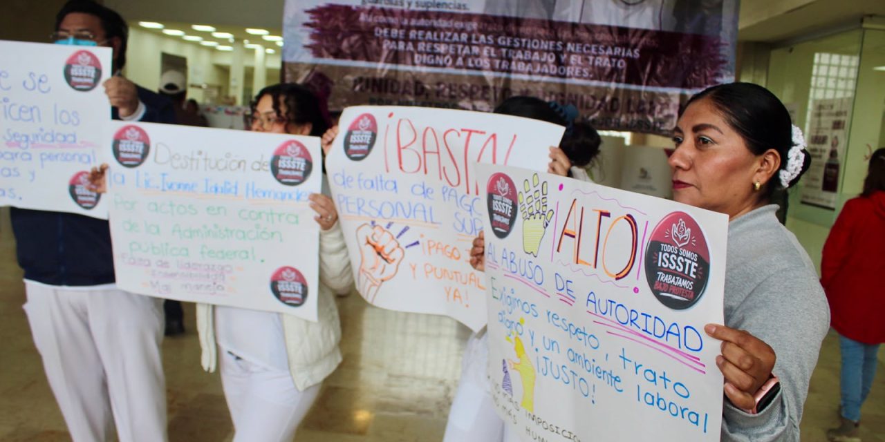 ISSSTE cede ante protestas en hospital Columba Rivera