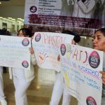 ISSSTE cede ante protestas en hospital Columba Rivera