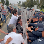 Menchaca niega represión en manifestaciones