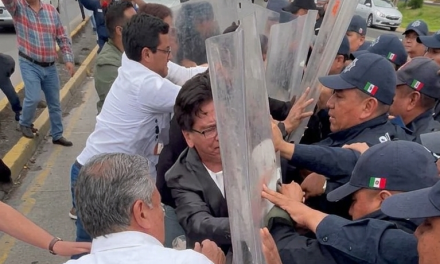 Menchaca niega represión en manifestaciones