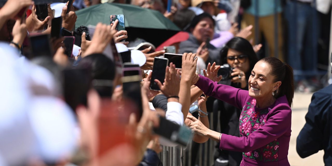 Sheinbaum celebra 2 años de su llegada a la presidencia