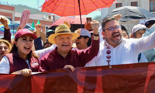 “Los hidalguenses estamos con usted”: Menchaca a Sheinbaum    