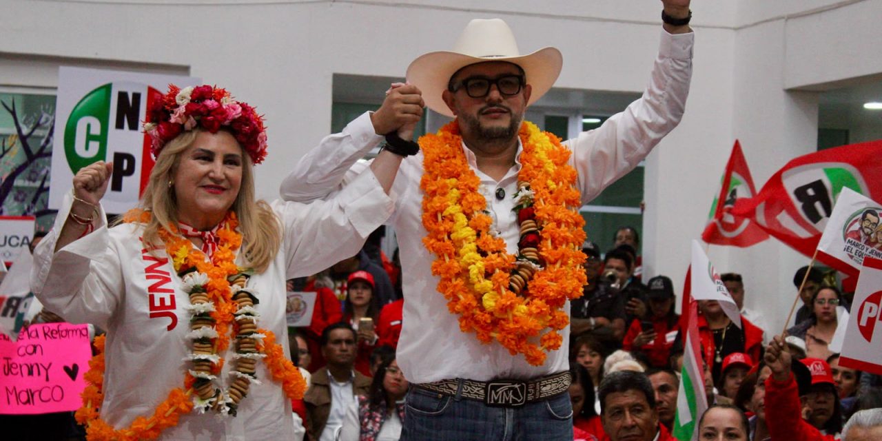 Marco Mendoza se reelige al frente del PRI