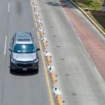 Multas de hasta 3 mil pesos por invadir carril confinado