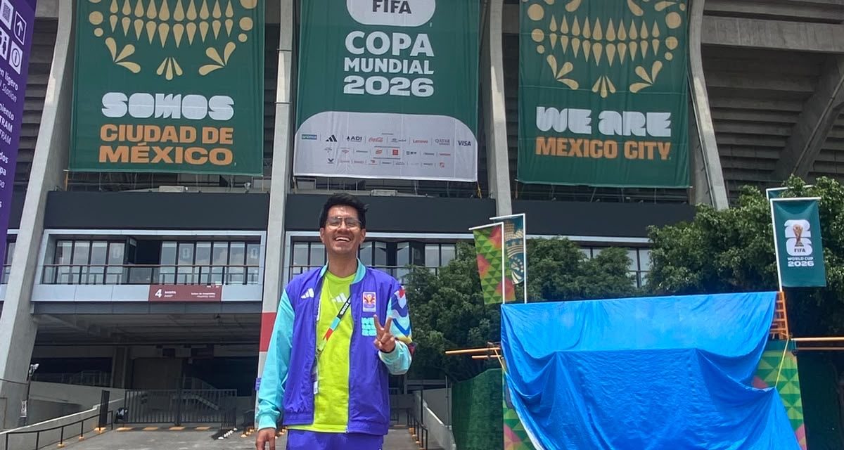 Erick, el hidalguense voluntario de la FIFA