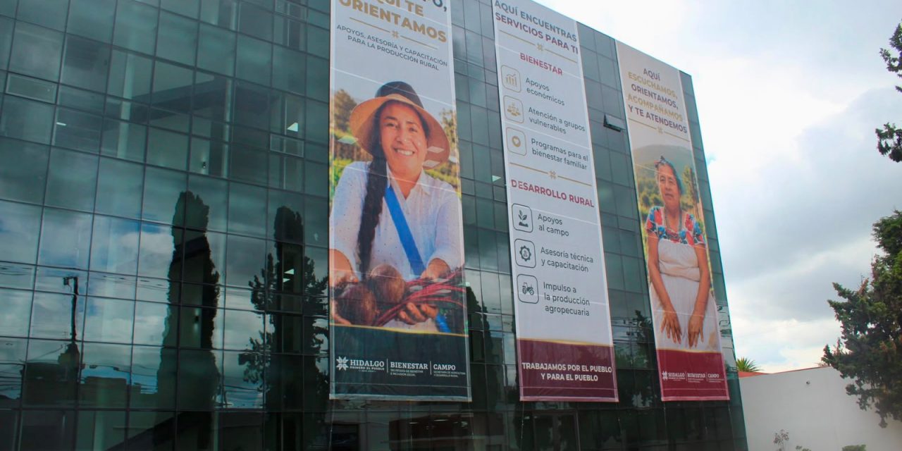 Entregan nuevo Centro Administrativo del Bienestar y Desarrollo Rural