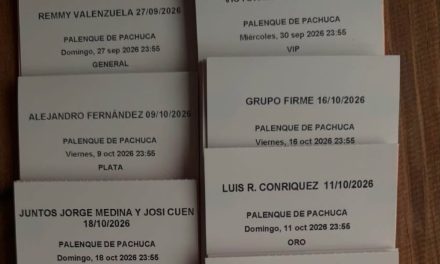 OEEH pone candados para evitar reventa en Palenque de Pachuca