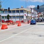 Obra en avenida Madero al 70% de avance