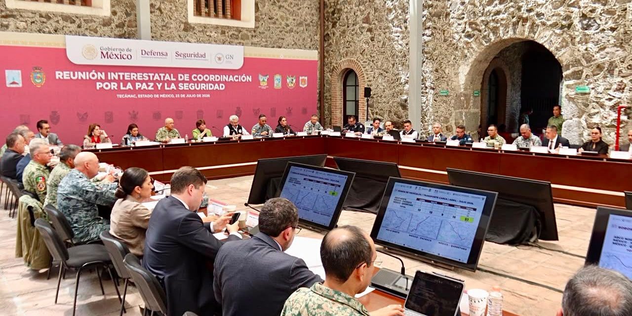 Hidalgo reporta resultados de seguridad interestatal