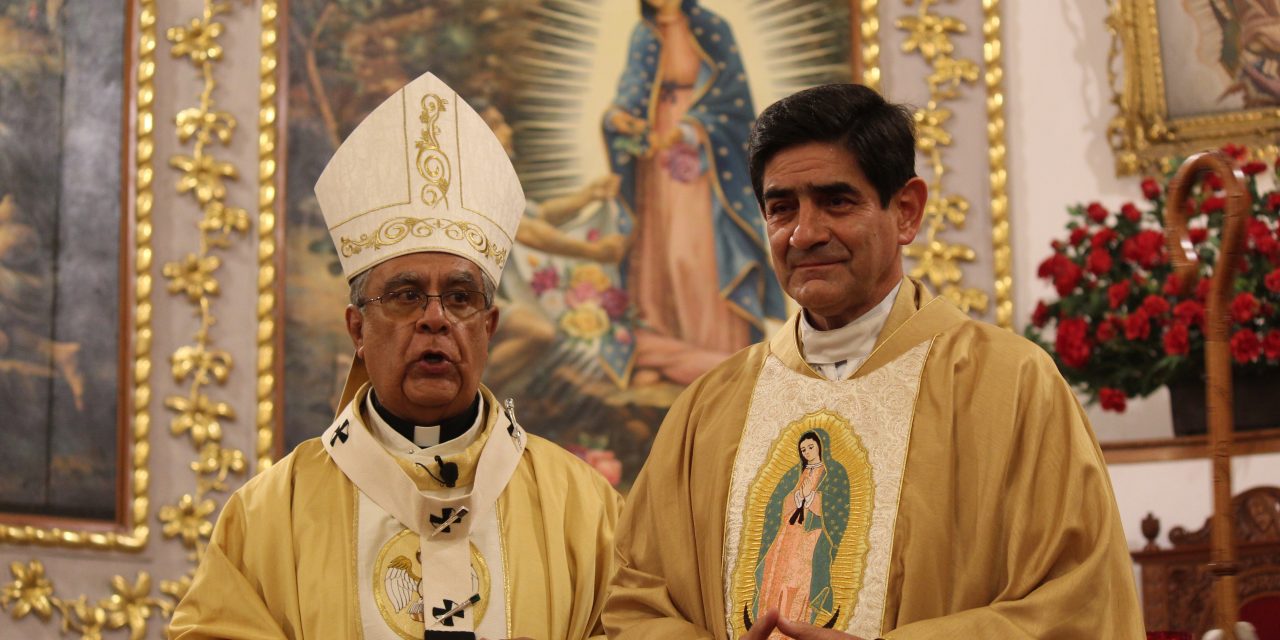 Padre Marciano asume como párroco de la Basílica Menor en Pachuca