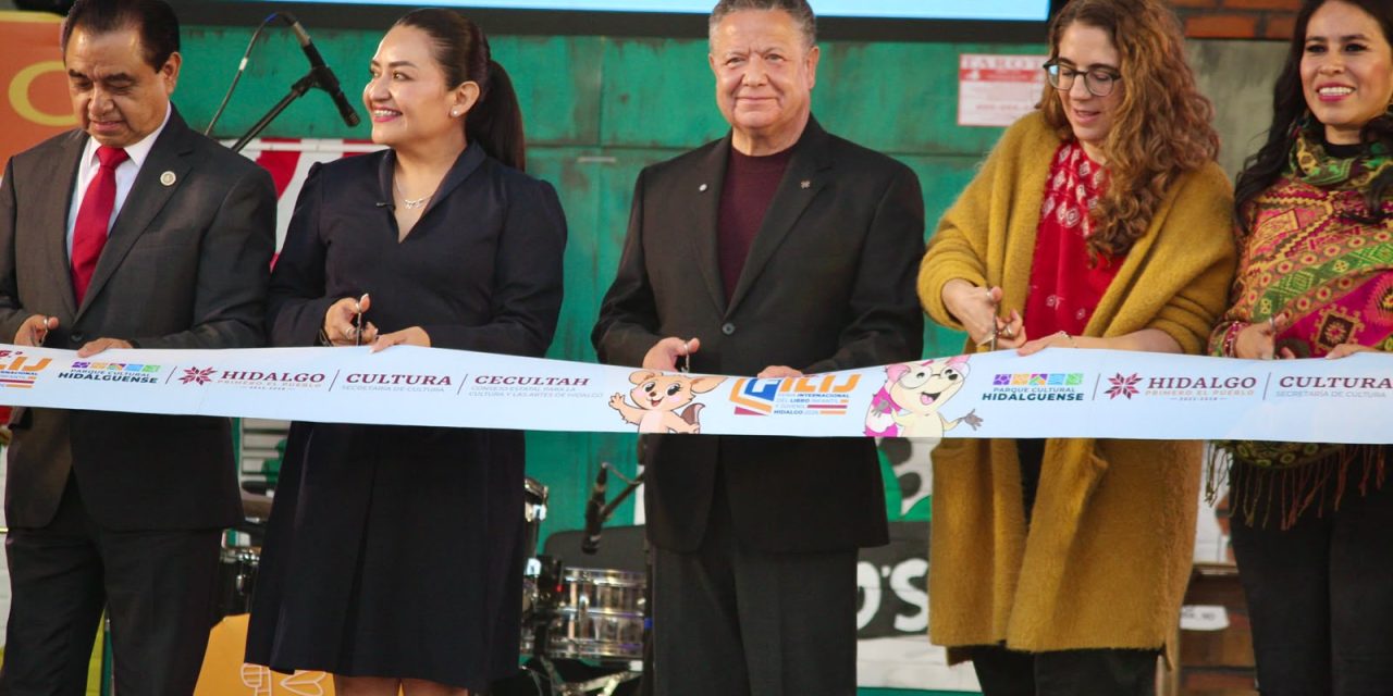 Inicia la Feria del Libro Infantil y Juvenil de Hidalgo
