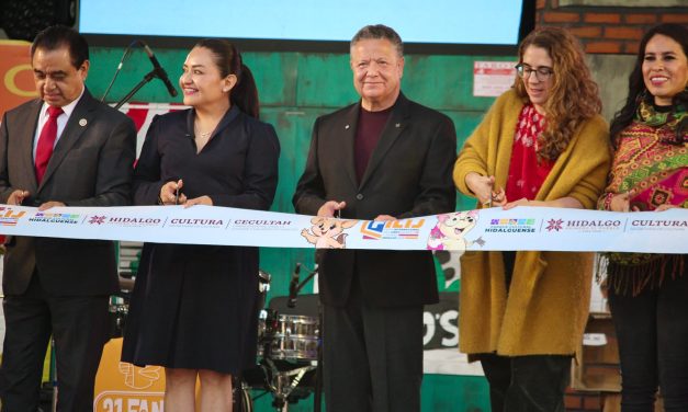 Inicia la Feria del Libro Infantil y Juvenil de Hidalgo