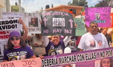 Protestan a 2 años del múltiple feminicidio en Santiago Tulantepec