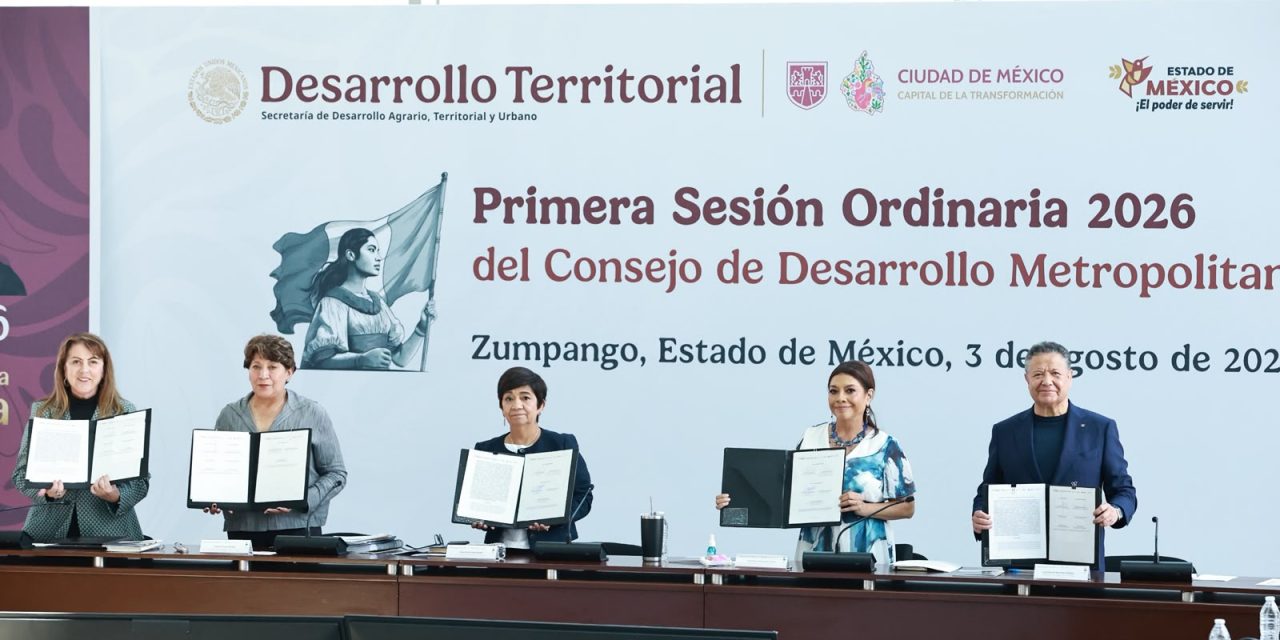 Hidalgo añade siete municipios a ZM del Valle de México