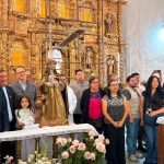 Santa Rosa de Lima vuelve a su capilla en Epazoyucan