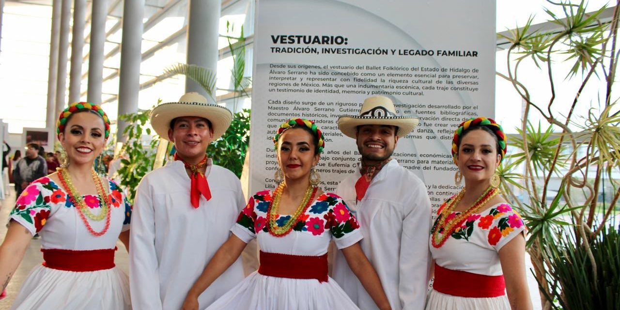 Exposición rescata historia del Ballet Folclórico de Hidalgo
